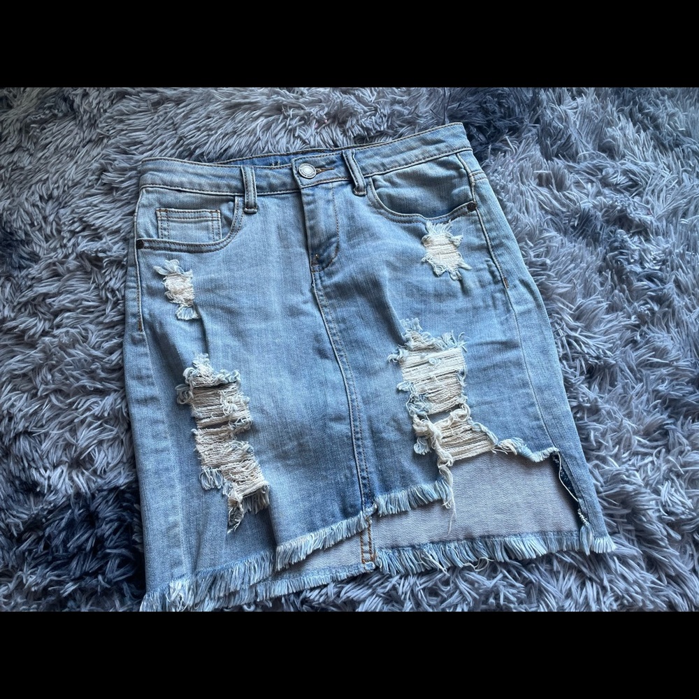 Jean skirt